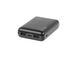 POWERBANK NATEC TREVI COMPACT 10000 MAH 2XUSB-A USB-C NEGRO