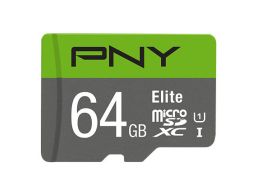 MICRO SD PNY 64GB ELITE UHS-I C10 R100