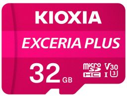 MICRO SD KIOXIA 16GB EXCERIA PLUS UHS-I C10 R98 CON ADAPTADOR