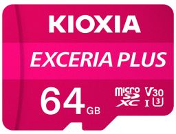 MICRO SD KIOXIA 32GB EXCERIA PLUS UHS-I C10 R98 CON ADAPTADOR
