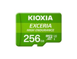 MICRO SD KIOXIA 256GB EXCERIA HIGH ENDURANCE UHS-I C10 R98 CON ADAPTADOR