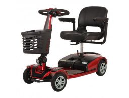 SCOOTER ELECTRICO 4 RUEDAS SMARTGYRO AVANZA M10 350W 28KM 8KMH ROJO 60KG 180K