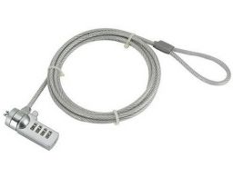 CABLE SEGURIDAD GEMBIRD PORTATIL COMBINACION