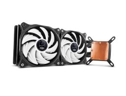 REFRIGERACION LIQUIDA CAJA/CPU NOX HUMMER H240CL 120MM BLANCO