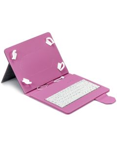 FUNDA TABLET MAILLON URBAN KEYBOARD USB 9.7"-10.2" ROSA
