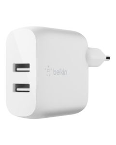 ADAPTADOR DE CORRIENTE BELKIN BLANCO 2x USB/ A