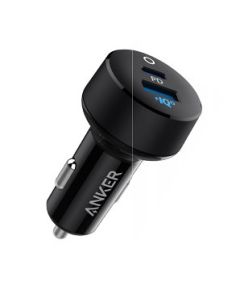 CARGADOR COCHE ANKER POWER DRIVE PD 2 NEGRO 1x USB 1x TIPO C