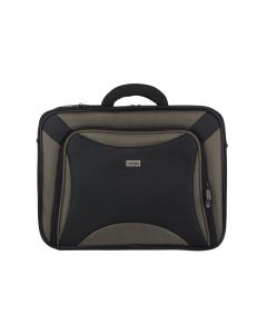 MALETIN NATEC PITBULL PARA PORTATIL HASTA 17.3" NEGRO VERDE