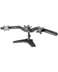 ACCESORIO ESCRITORIO DIGITUS SOPORTE PARA 3 MONITORES CARGA MAXIMA 8KG NEGRO