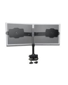 ACCESORIO ESCRITORIO DIGITUS SOPORTE PARA 2 MONITORES CARGA MAXIMA 15kg NEGRO
