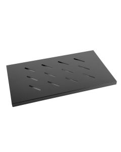 BANDEJA FIJA LANBERG 1U 465X300 MM HASTA 120 KG RACK DE 19 NEGRO