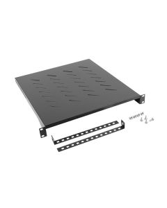 BANDEJA LANBERG FIJA 1U 483X500 MM HASTA 25 KG RACK DE 19 NEGRO