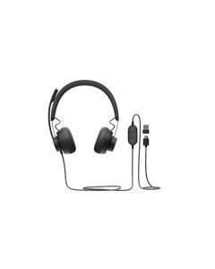 AURICULARES LOGITECH ZONE WIRED NEGRO MICROFONO ALAMBRICO