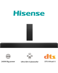 BARRA SONIDO HISENSE HS2100 2.1 240W BT