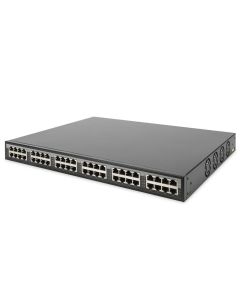HUB DIGITUS RJ45 10/100/1000 MBPS POE+ 48 PUERTOS (24 IN 24 OUT POE) 270W