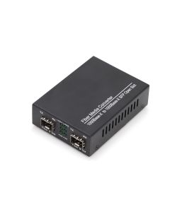 CONVERSOR DE MEDIOS DIGITUS 1.25GBPS MULTIMODO A MONOMODO SFP A SFP