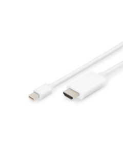 CONVERSOR DIGITUS VIDEO DISPLAYPORT MINI DP-HDMI 3M HDMI 2.0 4K 60HZ CE