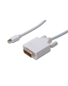 CONVERSOR DIGITUS VIDEO MINI DP-DVI (24+1) M/M 1M DP 1.1A COMPATIBLE CE WE