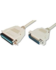 CABLE DIGITUS IMPRESORA D-SUB25 - CENT 36M/M 1.8M PARALELO