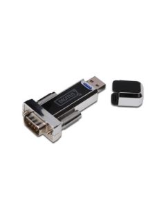 ADAPTADOR DIGITUS USB SERIAL DSUB 9M INCL. CABLE 80M USB A M/USB