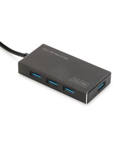 HUB DIGITUS USB 3.0 4 PUERTOS ALIMENTACION DE CORRIENTE DE 5V/2A