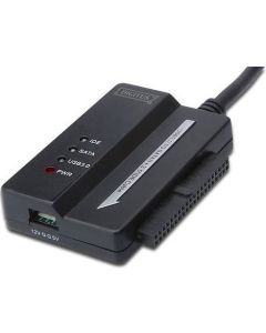 ADAPTADOR DIGITUS USB 3.0 - SATAII + IDE 3.5" INCL. FUENTE DE ALIMENTACION