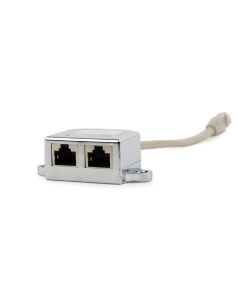 CABLE ADAPTADOR GEMBIRD RJ45 MACHO A 2x RJ45 HEMBRA