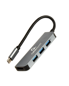 ADAPTADOR MULTIPUERTO GEMBIRD USB TIPO C 2 EN 1 HUB , HDMI