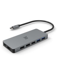 HUB MAILLON PREMIUM TIPO C 3.1 TO HDMI 4K ALUMINIO 11.1