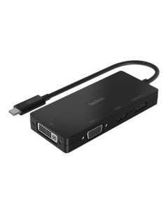 ADAPTADOR BELKIN TIPO C A VIDEO (HDMI, VGA, DVI, DISPLAYPORT)