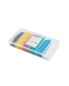 TUBO LANBERG TERMORRETRACTIL 100 UDS 100MMX1,5 A 13MM MULTICOLOR