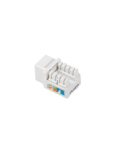 CONECTOR KEYSTONE LANBERG CAT.6 UTP RJ45 90 GRADOS