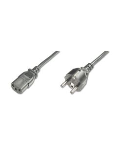 CABLE DIGITUS ALIMENTACION CEE 7/7 (TIPO F) - C13 M/H 1,8M H05VV-F3G 0,75M