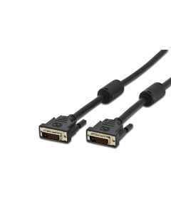 CABLE DIGITUS VIDEO DVI (24+1) M/M 1m DVI-D Dual Link sw