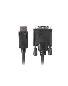 CABLE DISPLAYPORT LANBERG MACHO/DVI-D MACHO 24+1 1.8M NEGRO