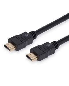 CABLE MAILLON BASIC HDMI DORADO CONECTOR  HIGH SPEED  BC NEGRO 3.0M