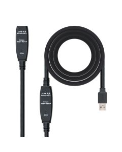 CABLE USB 3.0 NANOCABLE PROLONGADOR, C/A A/M-A/H 15M