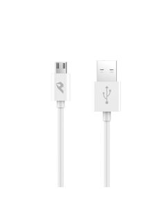 CABLE DE DATOS ENJOY BLANCO USB 20 A MICRO USB 24A LONGITUD 1M
