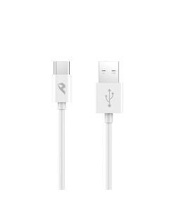 CABLE DE DATOS ENJOY BLANCO USB 20 A TIPO C 3A LONGITUD 1M