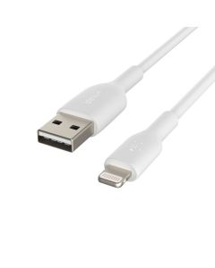 CABLE LIGHTNING BELKIN BOOSTCHARGE MACHO A USB/ A MACHO 0,15M BLANCO
