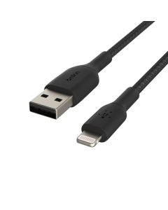 CABLE LIGHTNING BELKIN BOOSTCHARGE MACHO A USB/ A MACHO 1M TRENZADO