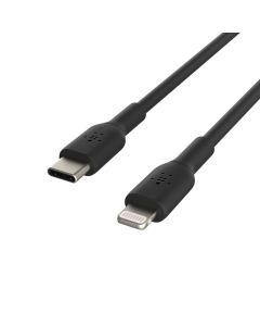 CABLE LIGHTNING BELKIN BOOSTCHARGE MACHO A TIPO C MACHO 1M (CERT. M FI) BLANCO