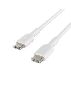 CABLE USB BELKIN BOOSTCHARGE TIPO C MACHO A TIPO C MACHO 1M BLANCO