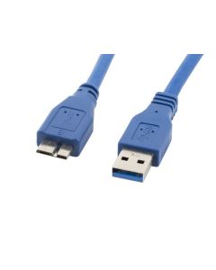CABLE USB 3.0 LANBERG MACHO/MICRO USB MACHO 1.8M AZUL
