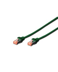 CABLE DIGITUS S-FTP CAT 6 CU LSZH AWG 27/7 LENGHT 10M 5 PCS VERDE