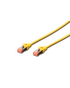 CABLE DIGITUS S-FTP CAT 6 CU LSZH AWG 27/7 LENGHT 10M 5 PCS AMARILLO