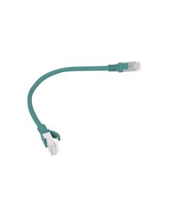 LATIGUILLO LANBERG CAT.6 UTP 0.25M VERDE