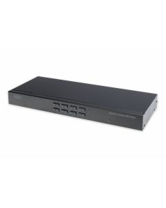 KVM DIGITUS CONMUTADOR 8 PUERTOS 1 USUARIO 8 PC 1 MODULO PC