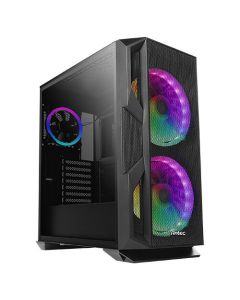 CAJA GAMING ANTEC NX800 EATX 2XUSB2.0 1XUSB3.0 SIN FUENTE NEG RGB