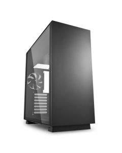 CAJA SHARKOON PURE STEEL ATX 2XUSB3.0 SIN FUENTE NEGRO